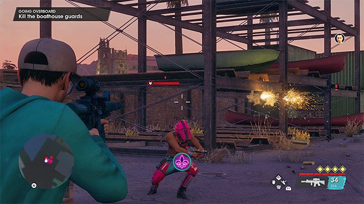 Spotkajcie się ze Świętymi w kościele żeby wysłuchać planu misji - Saints Row 2022: Wszyscy na pokład (Going Overboard) - solucja, opis przejścia - Saints Row - poradnik do gry