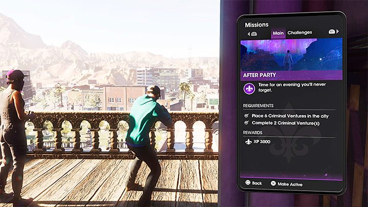 Misja ta posiada dwa wymagania do jej odblokowania i są one powiązane z rozwijanymi i tworzonymi przez Was biznesami - Saints Row 2022: After Party - solucja, opis przejścia - Saints Row - poradnik do gry