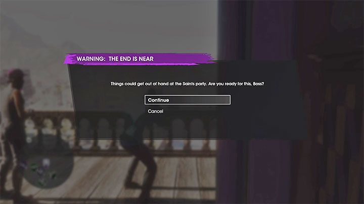 Przed przystąpieniem do tej misji otrzymacie ostrzeżenie o tzw - Saints Row 2022: After Party - solucja, opis przejścia - Saints Row - poradnik do gry