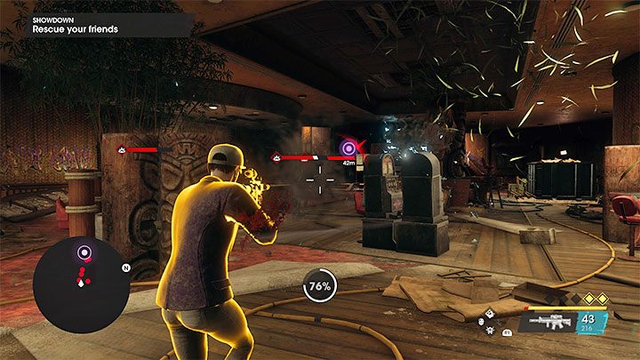 Podczas przemierzania kasyna będzie dochodziło do częstych walk z przeciwnikami, przy czym większość z nich nie zaskoczy Was niczym nowym - Saints Row 2022: Ostateczna rozgrywka (Showdown) - solucja, opis przejścia, finałowy boss - Saints Row - poradnik do gry