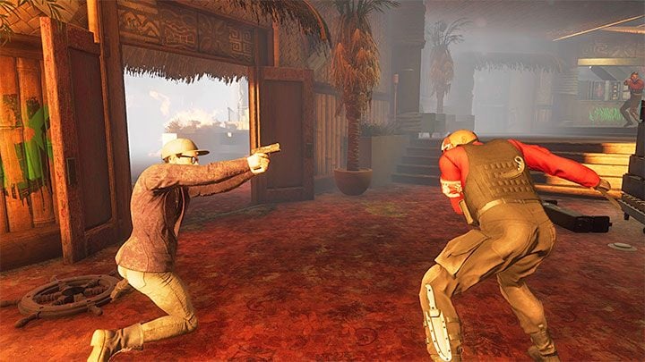 Nie uda się Wam od razu zniszczyć śmigłowca, bo będzie on odlatywał po tym jak zostanie dostatecznie uszkodzony - Saints Row 2022: Ostateczna rozgrywka (Showdown) - solucja, opis przejścia, finałowy boss - Saints Row - poradnik do gry