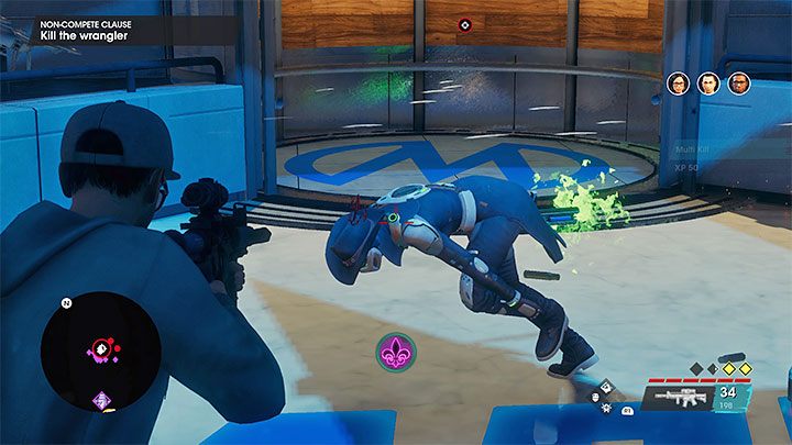 Skorzystajcie z głównego wejścia do budynku i rozpocznijcie kolejne walki z pracownikami Marshall - Saints Row 2022: Klauzula o zakazie konkurencji (Non-Compete Clause) - solucja, opis przejścia - Saints Row - poradnik do gry