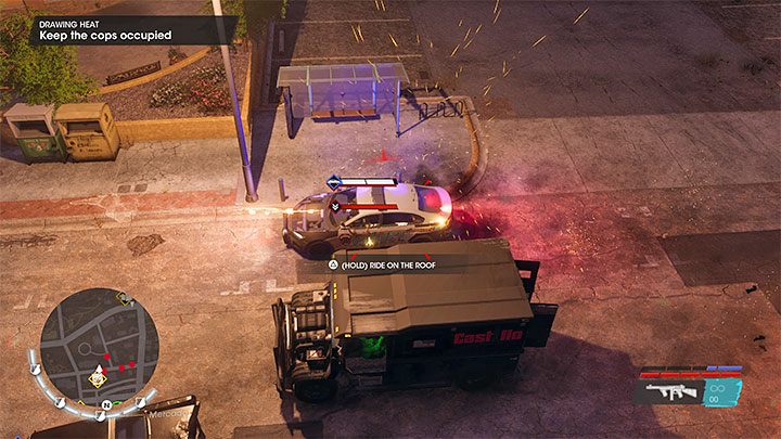 Po rozprawieniu się z funkcjonariuszami powróćcie do opancerzonej furgonetki - Saints Row 2022: Wysoki profil (Drawing Heat) - solucja, opis przejścia - Saints Row - poradnik do gry