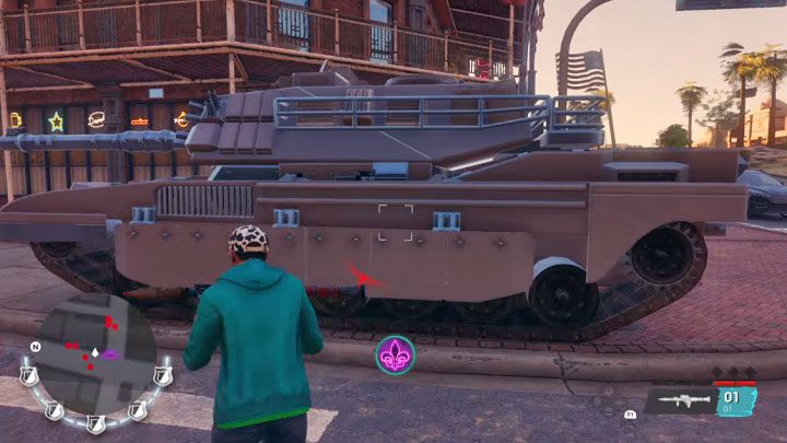 1 - Saints Row: Czołg - jak ukraść, jak zachować w garażu? - Saints Row - poradnik do gry