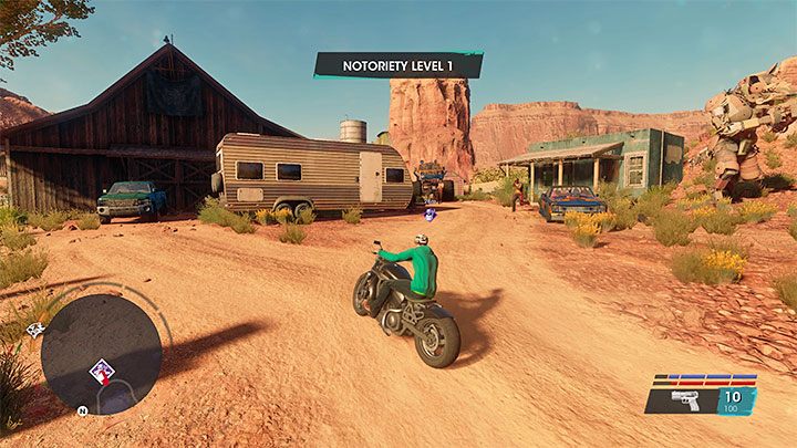 Gospodarstwa strzegą gangsterzy z Los Panteros - Saints Row: Monster truck (Gargantua) - jak odblokować pojazd? - Saints Row - poradnik do gry