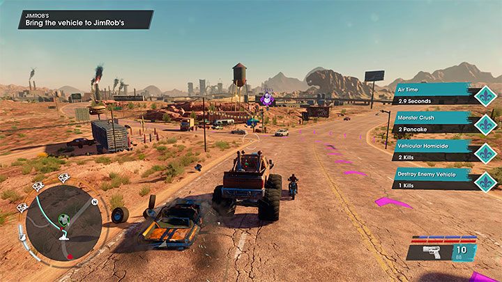 Z Gargantuą musicie dotrzeć do własnego garażu - Saints Row: Monster truck (Gargantua) - jak odblokować pojazd? - Saints Row - poradnik do gry
