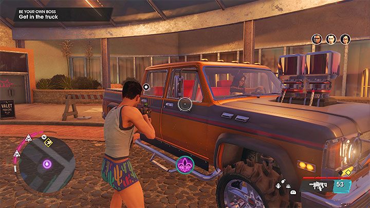 Po rozprawieniu się z mini-bossem wyruszcie w stronę wyjścia z obszaru imprezy - Saints Row: Bądź swoim własnym szefem (Be Your Own Boss) - solucja, opis przejścia - Saints Row - poradnik do gry