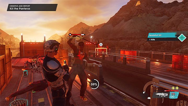 Znajdziecie się też na nowej naczepie i musicie pozbyć się przebywających na niej wrogów (jest to też okazja do odpalenia eliminacji) - Saints Row: Obserwuj i melduj (Observe and Report) - solucja, opis przejścia - Saints Row - poradnik do gry