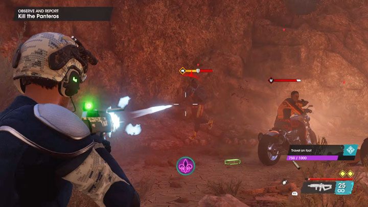 Rozpocznijcie skuteczne ataki z użyciem lepszych posiadanych broni palnych - Saints Row: Obserwuj i melduj (Observe and Report) - solucja, opis przejścia - Saints Row - poradnik do gry