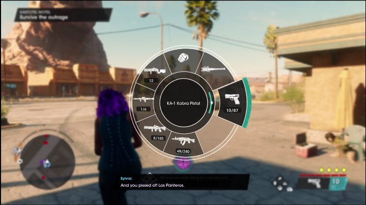 W grze Saints Row 2022 dostępnych jest kilka rodzajów broni - Saints Row 2022: Walka - uniki, ataki specjalne i regeneracja zdrowia - Saints Row - poradnik do gry