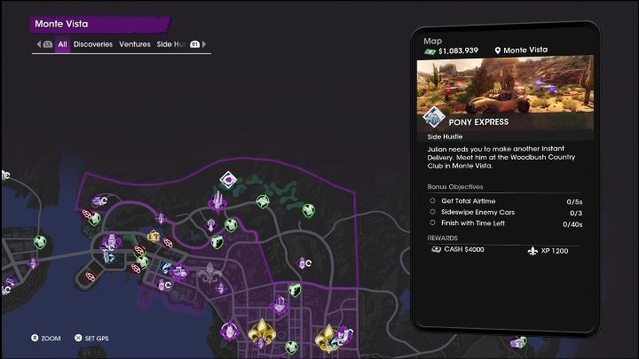 Nagroda - Saints Row 2022: Skoki na boku (Monte Vista) - lista i opisy aktywności - Saints Row - poradnik do gry