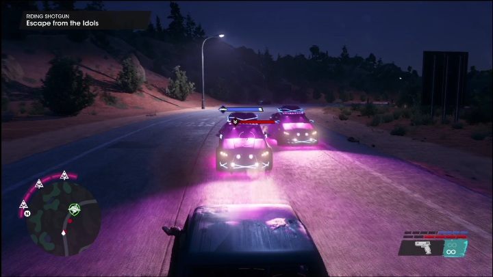 W południowo centralnej części lokacji znajdziecie zleceniodawcę od aktywności pobocznej - Jazda ze strzelbą - Saints Row 2022: Skoki na boku (Monte Vista) - lista i opisy aktywności - Saints Row - poradnik do gry