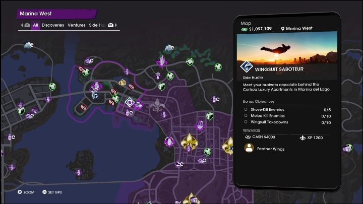 Nagroda - Saints Row: Skoki na boku (Zachodnia Marina) - lista i opisy aktywności - Saints Row - poradnik do gry