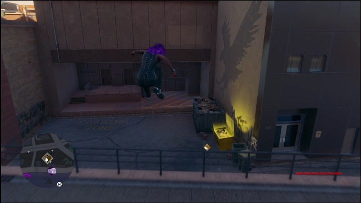 Aby zaliczyć tę aktywność musicie jedynie przeszukać świecący na złoto śmietnik - Saints Row 2022: Odkrycia (Zachodnia Marina) - lista i opisy aktywności - Saints Row - poradnik do gry