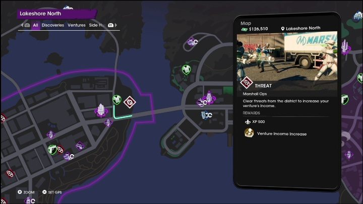 1 - Saints Row 2022: Zagrożenia (Północne Lakeshore) - lista i opis aktywności - Saints Row - poradnik do gry