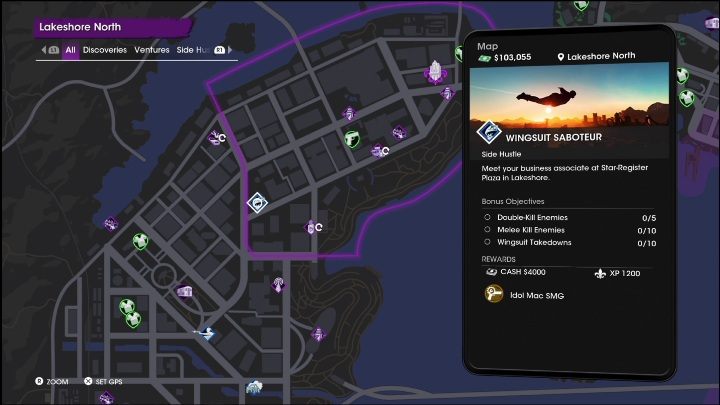 Nagroda - Saints Row 2022: Skoki na boku (Północne Lakeshore) - lista i opisy aktywności - Saints Row - poradnik do gry