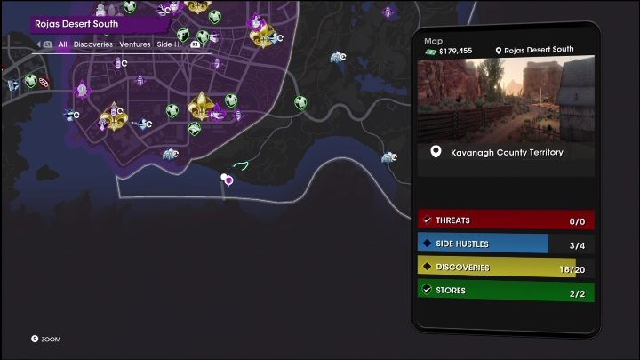 11 - Saints Row 2022: Odkrycia (Południowa pustynia Rojas) - lista i opisy aktywności - Saints Row - poradnik do gry