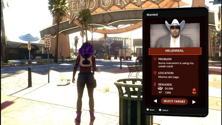 Rozpoczniecie zadanie wchodząc w aplikację Wanted i wybierając postać Millennial - Saints Row 2022: Millennial - jak wykonać? - Saints Row - poradnik do gry