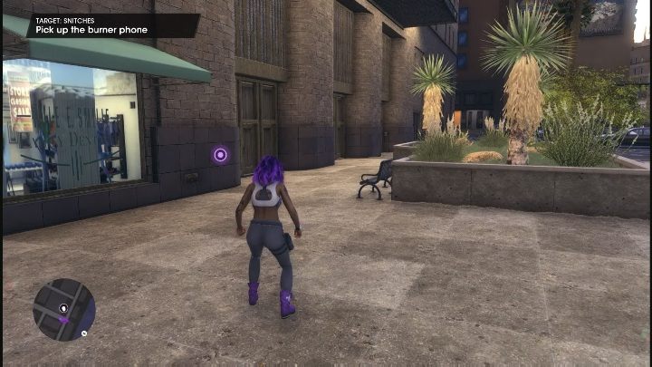 Gdy dotrzecie do miejsca oznaczonego na mapie, zobaczycie telefon przypięty do ściany budynku - Saints Row 2022: Snitches - jak wykonać? - Saints Row - poradnik do gry