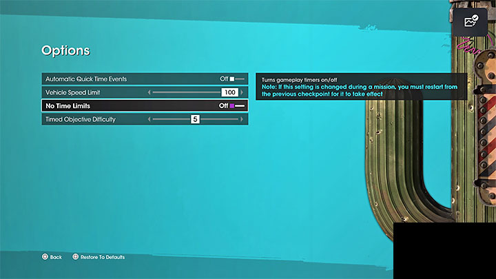 W menu ułatwień dostępu znajdują się dwie opcje, które mogą znacząco ułatwić Wam rozgrywkę - Saints Row 2022: Poziomy trudności - typ wyzwania (Challenge Type) - Saints Row - poradnik do gry