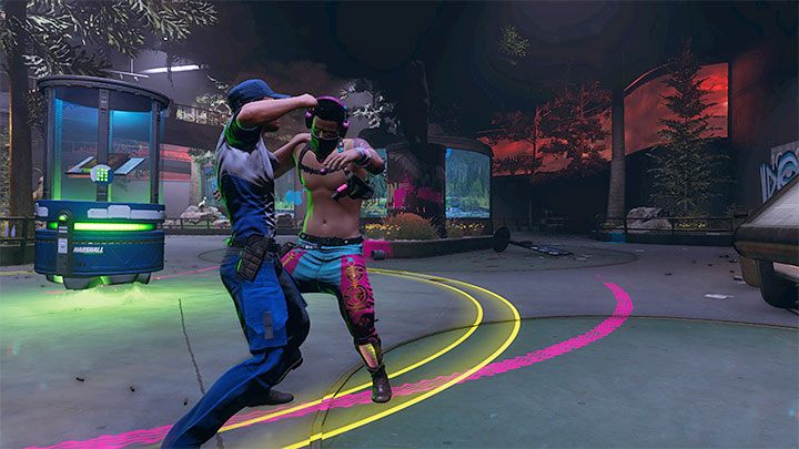 Unikalna technika odnawiania zdrowia w grze to wykonywanie finiszerów (Takedowns) - Saints Row 2022: Leczenie - jak regenerować punkty zdrowia? - Saints Row - poradnik do gry