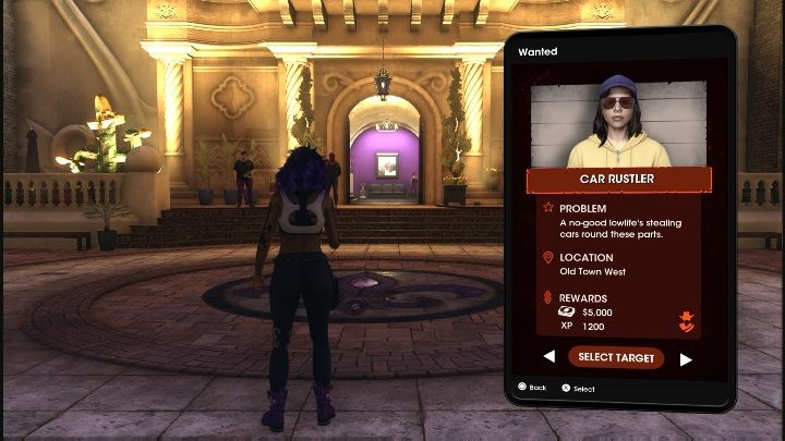 Rozpoczniecie zadanie wchodząc w aplikację Wanted i wybierając postać Car Rustler - Saints Row 2022: Car Rustler - jak wykonać? - Saints Row - poradnik do gry