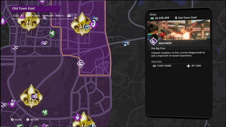 Przedsięwzięcie The Big One wymaga wykonania 7 zadań - Saints Row: The Big One - opis przedsięwzięcia - Saints Row - poradnik do gry