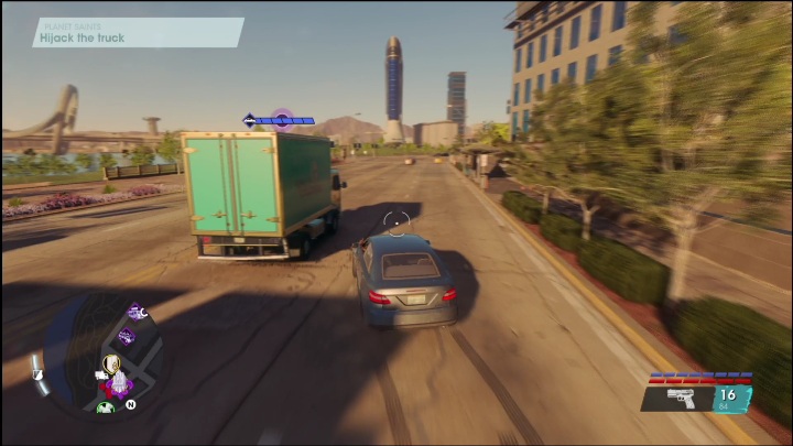 Dostanie się do auta wymaga zniszczenia samochodu - Saints Row: Planet Saints - opis przedsięwzięcia - Saints Row - poradnik do gry