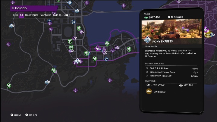 Nagroda - Saints Row 2022: Skoki na boku (Zachodnie Flats) - lista i opisy aktywności - Saints Row - poradnik do gry