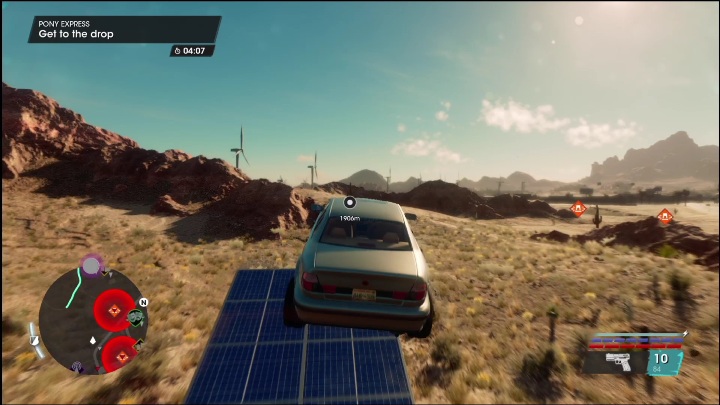 We wschodniej części lokacji dotrzecie do zleceniodawcy, który potrzebuje Waszej pomocy - Saints Row 2022: Skoki na boku (Zachodnie Flats) - lista i opisy aktywności - Saints Row - poradnik do gry