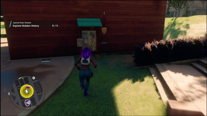 Zadanie rozpocznie się, gdy klikniecie przycisk na tablicy startowej, zaraz przed punktem turystycznym - Saints Row 2022: Odkrycia (Południowe Lakeshore) - lista i opisy aktywności - Saints Row - poradnik do gry