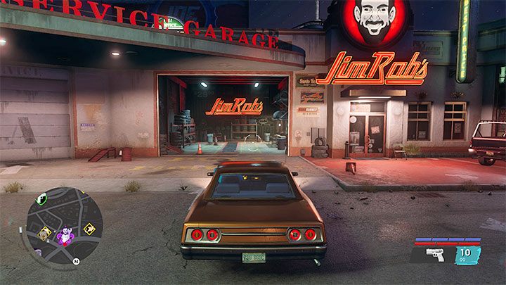 Po tym jak ukradniecie pojazd musicie z nim dotrzeć do garażu - Saints Row 2022: Zapisywanie zdobytych pojazdów - jak? - Saints Row - poradnik do gry