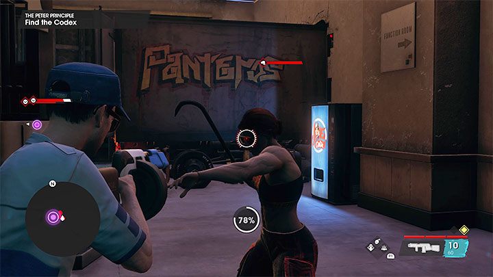 Trasa podróży do miejsca, w którym ma znajdować się Kodeks, jest liniowa, tak więc nie trzeba obawiać się, że zgubicie się w muzeum - Saints Row 2022: Zasada Petera (The Peter Principle) - solucja, opis przejścia - Saints Row - poradnik do gry