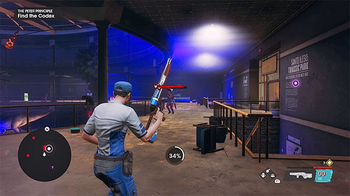 Dotrzecie do większej sali, w której pojawi się grupa Idolów - Saints Row 2022: Zasada Petera (The Peter Principle) - solucja, opis przejścia - Saints Row - poradnik do gry