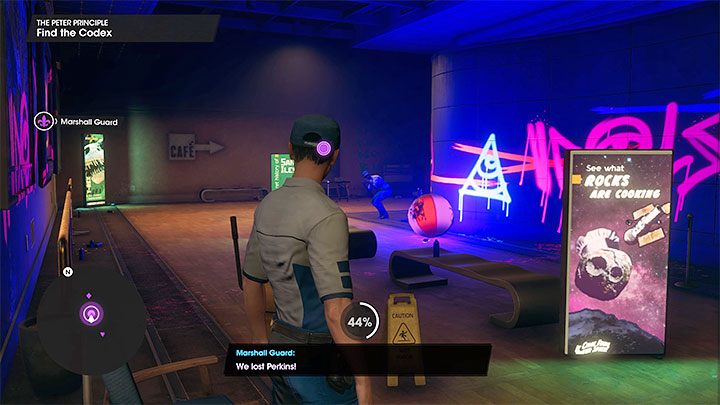 Możecie wznowić przemarsz przez muzeum - Saints Row 2022: Zasada Petera (The Peter Principle) - solucja, opis przejścia - Saints Row - poradnik do gry