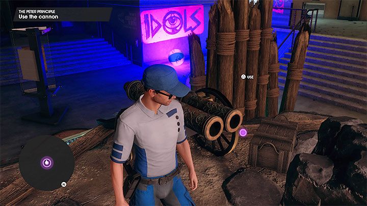 Musicie umieścić rakietę w armacie, a następnie aktywować ją - Saints Row 2022: Zasada Petera (The Peter Principle) - solucja, opis przejścia - Saints Row - poradnik do gry