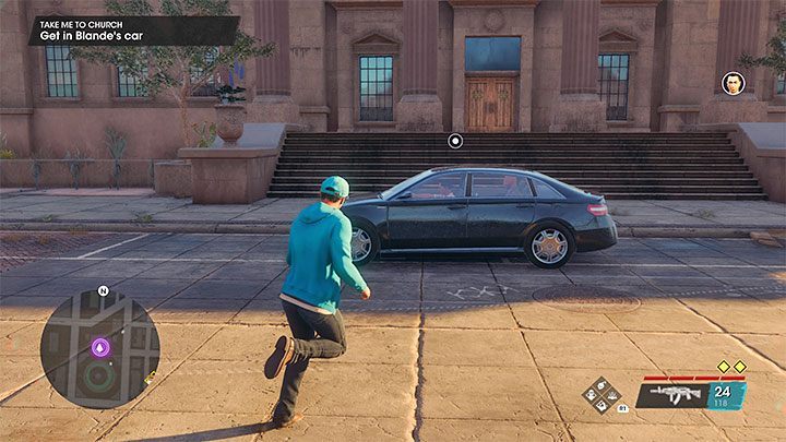 Wyruszcie do miejsca, w którym ma przebywać poszukiwany urzędnik - Saints Row 2022: Zabierz mnie do kościoła (Take Me to Church) - solucja, opis przejścia - Saints Row - poradnik do gry