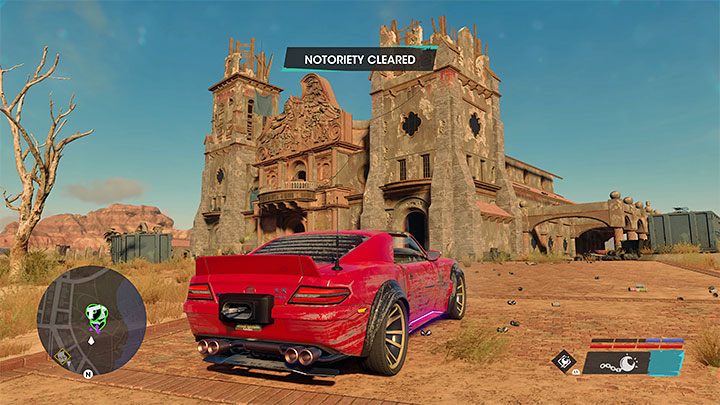 Alternatywnym sposobem na zgubienie pościgu może też być powrót do siedziby Świętych, czyli do kościoła - Saints Row 2022: Pościg - jak zgubić, jak pozbyć się rozgłosu (Notoriety)? - Saints Row - poradnik do gry