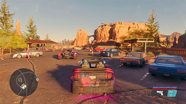 Poszukiwany buggy znajduje się w północnej części pustyni - Saints Row 2022: Warsztat Jim Robs (JimRobs Garage) - opis przedsięwzięcia - Saints Row - poradnik do gry