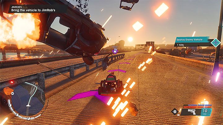 Poszukiwany gokart jest do odnalezienia w dzielnicy El Dorado - Saints Row 2022: Warsztat Jim Robs (JimRobs Garage) - opis przedsięwzięcia - Saints Row - poradnik do gry