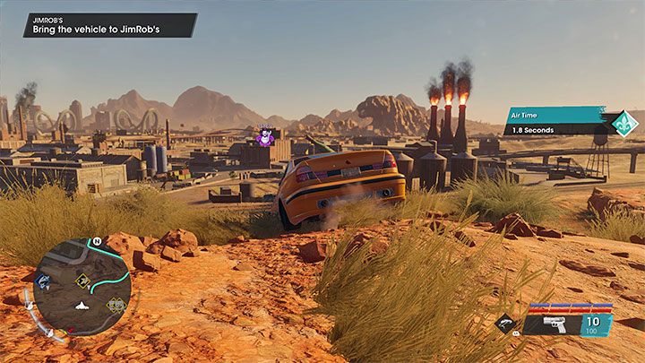 Kolejne auto, którym jest zainteresowany JR, znajdziecie w pobliżu tamy w południowej części pustyni - Saints Row 2022: Warsztat Jim Robs (JimRobs Garage) - opis przedsięwzięcia - Saints Row - poradnik do gry