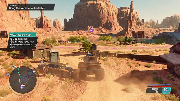 Szósty pojazd jest na terenie gospodarstwa Los Panteros w południowo-wschodniej części mapy - Saints Row 2022: Warsztat Jim Robs (JimRobs Garage) - opis przedsięwzięcia - Saints Row - poradnik do gry