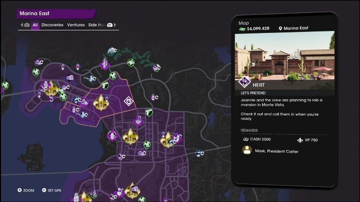 Aby w pełni wykonać zadania Lets Pretend musicie zaliczyć 10 misji - Saints Row: Lets Pretend - opis przedsięwzięcia - Saints Row - poradnik do gry