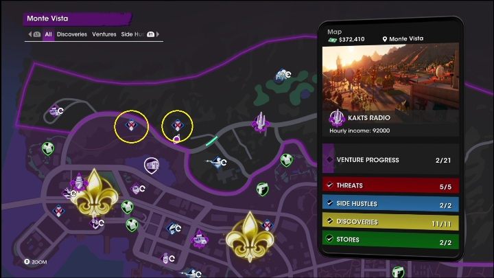 Po wykonaniu walki na mapie pojawią się nowe wieże transmisyjne, do których musicie dolecieć - Saints Row 2022: Kakts Radio - opis przedsięwzięcia - Saints Row - poradnik do gry