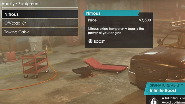 Przejdźcie do opcji modyfikacji pojazdu z garażu, a konkretnie do zakładki Sprzęt (Equipment) - Saints Row 2022: Trofeum Darmowe odnowienia (Free Refills) - jak zdobyć? - Saints Row - poradnik do gry