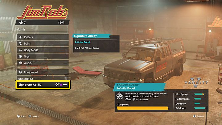 Zdolność charakterystyczną musicie ręcznie aktywować - nie będzie ona od razu działała - Saints Row 2022: Trofeum Darmowe odnowienia (Free Refills) - jak zdobyć? - Saints Row - poradnik do gry