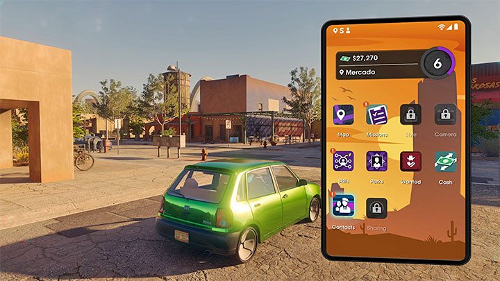 Smartfon jest najważniejszym gadżetem na wyposażeniu Waszej postaci i posłuży on Wam do wykonywania wielu istotnych czynności - Saints Row 2022: Porady na start - lista - Saints Row - poradnik do gry