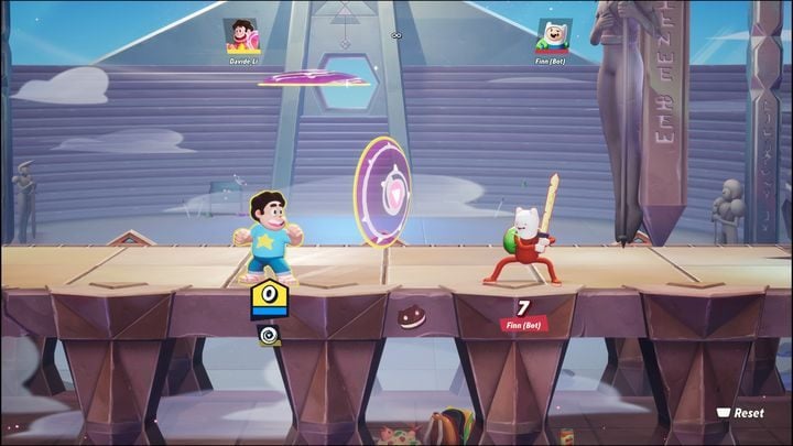 Warto na samym początku trzymać się nieco dalej od wrogów - MultiVersus: Steven Universe - jak grać? - MultiVersus - poradnik do gry