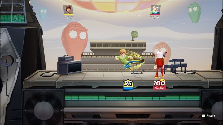 Specjalny atak w bok, czyli kopniak w powietrzu, to Wasz bardzo dobry, ofensywny ruch, z którego warto korzystać - MultiVersus: Kudłaty (Shaggy) - jak grać? - MultiVersus - poradnik do gry