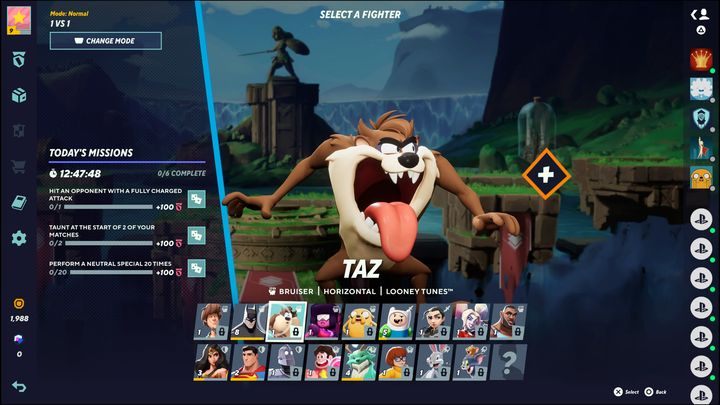 Diabeł Tasmański (Taz) posiada dwa całkiem przydatne wyjątkowe bonusy (signature perks), które możecie wybrać do swojego buildu - MultiVersus: Diabeł Tasmański (Taz) - jak grać? - MultiVersus - poradnik do gry